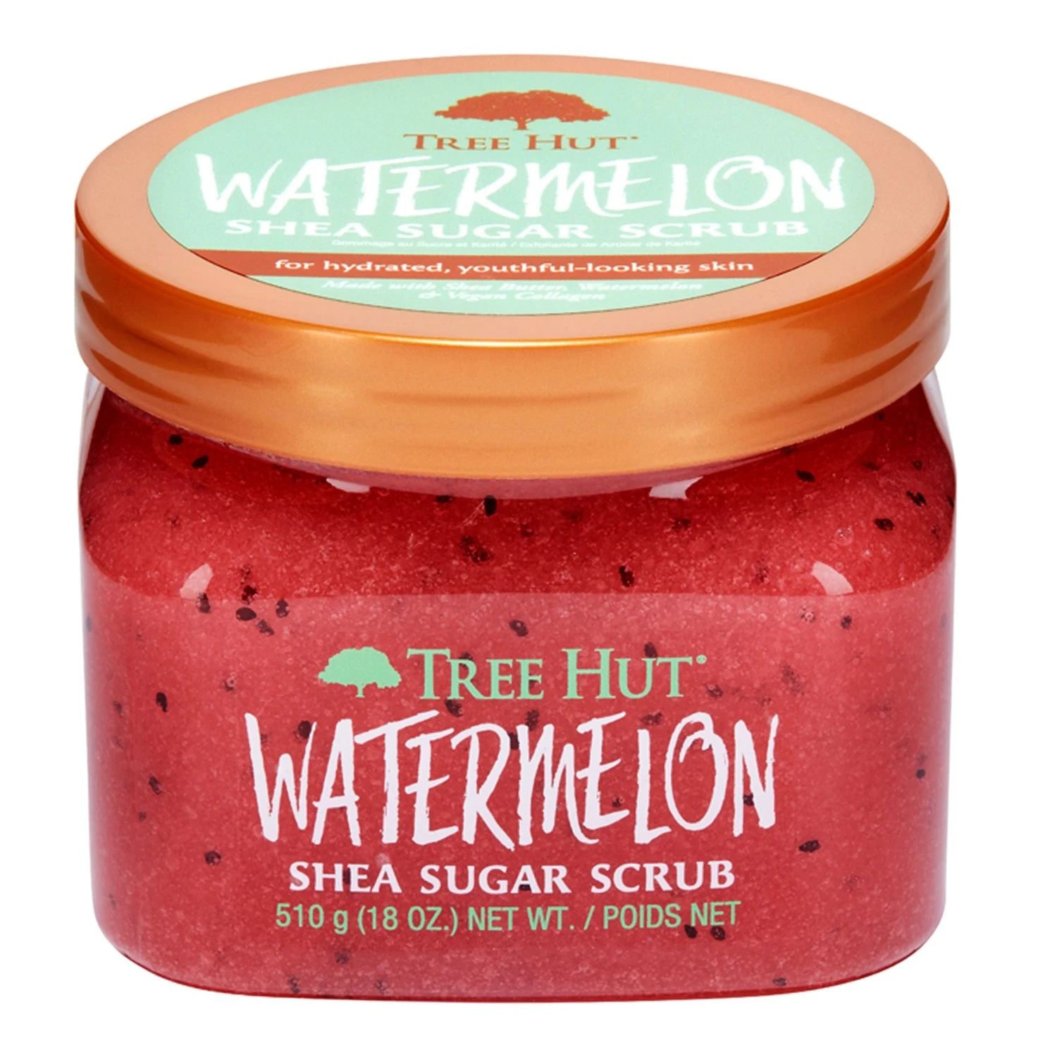 Shea Sugar Scrub Watermelon 2 Shea Sugar Scrub Watermelon - Afbeelding 2