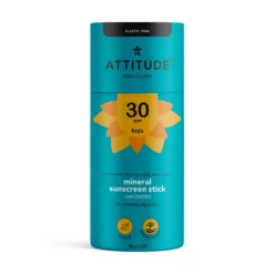 Attitude Sun CareMineral Sunscreen Stick Unscented SPF30 Kids