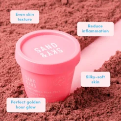 Australian Pink Clay - Smoothing Body Sand -Exporteren Licht Glam Winkel Vp03D5593965 4 dgl NL