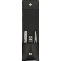 Nagelverzorgingsset In Nappaleer Hoesje 3-delig