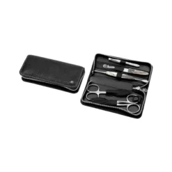 Manicure-etui, Gelooid Rundleer, 135 X 60 Mm