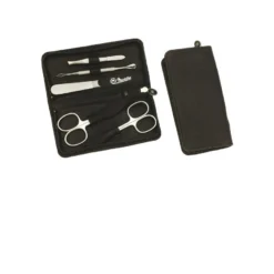 Manicure-etui, Amalfi-rundleer, 135 X 68 Mm