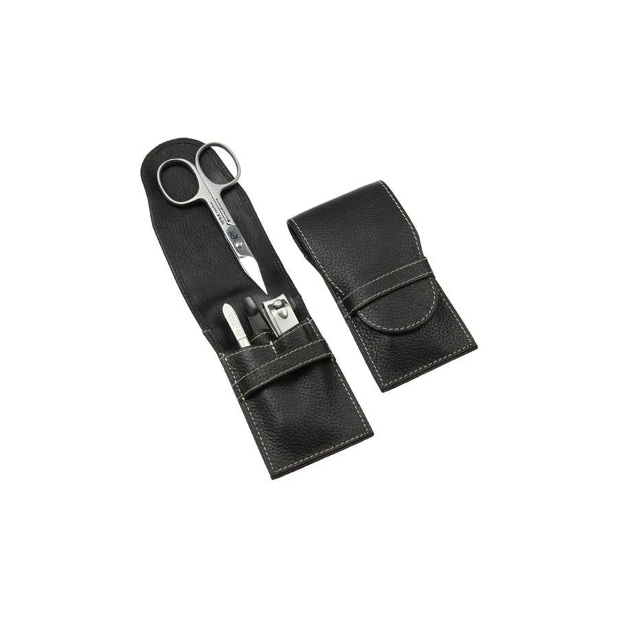 Manicurehoes, Rundleer, Roestvrij 1 Manicurehoes, Rundleer, Roestvrij