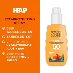 Garnier Ambre SolaireFinding Nemo Disney Eco-Designed Zonnespray SPF50 -Exporteren Licht Glam Winkel mq4WN11005614 7 dgl NL